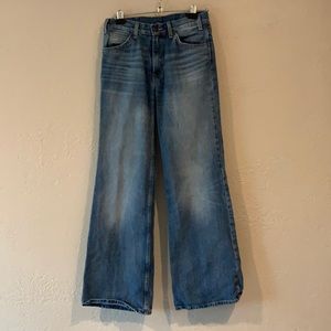 Wide leg Levi jeans